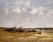 尤金 布丹 : Etaples, La Canache, High Tide